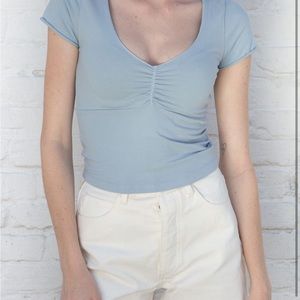 Light blue Gina brandy Melville top